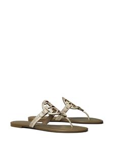 Tory Burch Miller leather sandals - Beige
