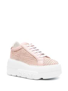 Casadei Hanoi Nexus geweven sneakers - Roze