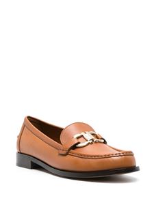 Ferragamo Maryan leather loafers - Bruin