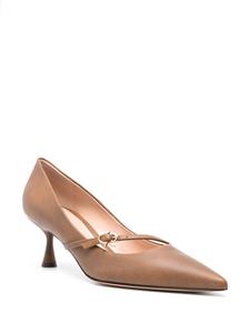 Gianvito Rossi Medolyn 55mm leather pumps - Bruin
