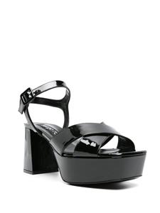 Sergio Rossi sr Alicia 85mm platform sandals - Zwart