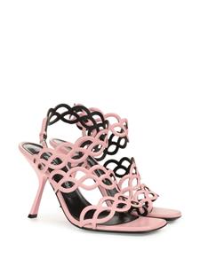 Sergio Rossi Mermaid stiletto sandals - Roze