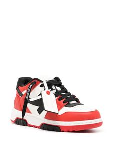 Off-White Out Of Office sneakers - Rood