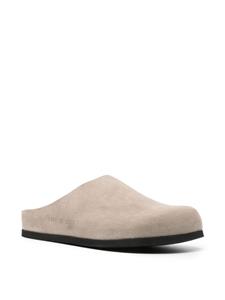 Common Projects Leren slippers - Beige