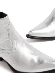 Sonora Hidalgo 35mm leather ankle boots - Zilver