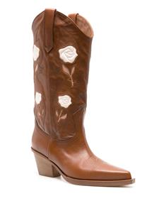 Paris Texas Rosalia 60mm cowboy boots - Bruin