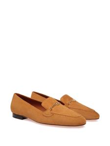 Bally Daily Emblem suède loafers - Geel