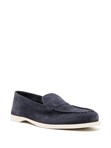 John Lobb Pace suede loafers - Blauw