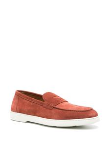 Doucal's suede penny loafers - Bruin