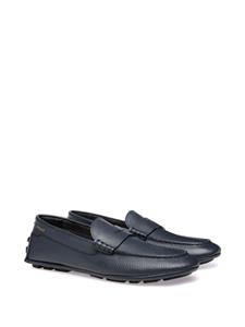 Bally leather driving shoes - Zwart