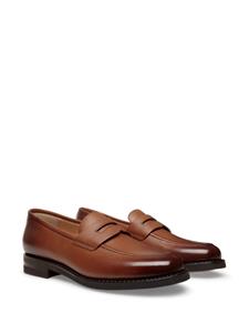 Bally leather penny loafers - Bruin
