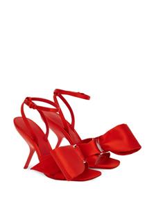 Ferragamo Leren sandalen - Rood