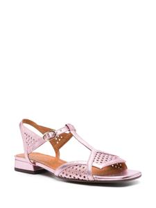 Chie Mihara Tencha leather sandals - Roze