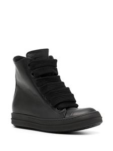 Rick Owens Jumbo leather sneakers - Zwart