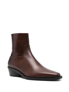 Proenza Schouler Bronco 45mm leather ankle boots - Bruin