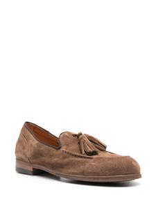 Alberto Fasciani tassel-detailed suede loafers - Bruin