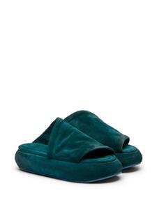 Marsèll Ciambellona suede mules - Groen