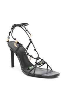 Zadig&Voltaire Alana 105mm leather sandals - Zwart