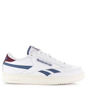 Reebok Club c revenge met blauwe details lage sneakers unisex