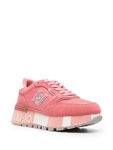 LIU JO Amazing 25 flatform sneakers - Roze