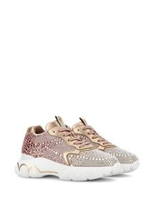 Hogan Hyperactive rhinestone-embellished sneakers - Roze