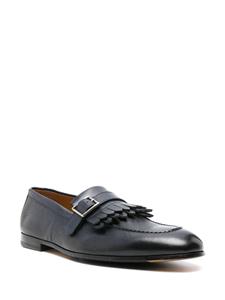 Doucal's buckled leather loafers - Blauw
