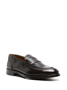 Doucal's leather penny loafers - Bruin