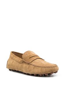 Tod's Gommino Bubble suede loafers - Beige