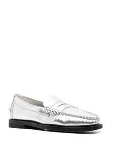 Sebago Metallic loafers - Zilver