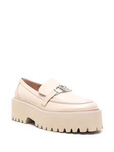 LIU JO Forty 01 leather loafers - Bruin