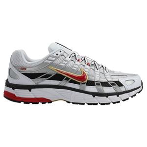 Nike Sneakers P-6000 - Zilver/Rood Dames