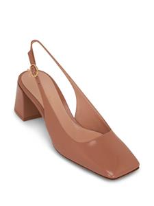 Gianvito Rossi Praline leren pumps - Beige