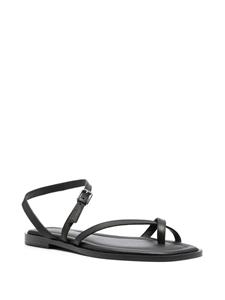 A.EMERY The Lucia leather sandal - Zwart