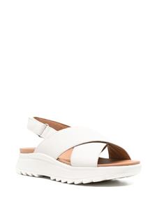 Clarks DashLite Wish leren sandalen - Wit