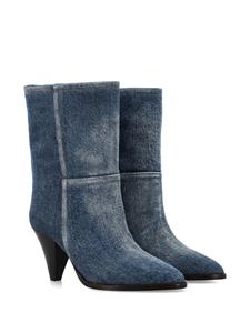 ISABEL MARANT Rouxa denim ankle boots - Blauw