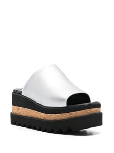 Stella McCartney Sneak-Elyse sandalen met plateauzool - Grijs