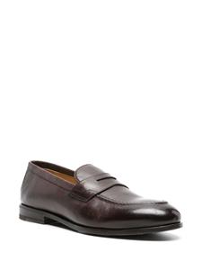 Henderson Baracco leather penny loafers - Bruin
