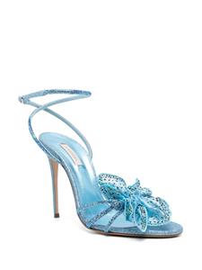 Casadei Julia Orchidea 100mm sandals - Blauw