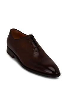Bontoni Vittorio leather Oxford shoes - Bruin