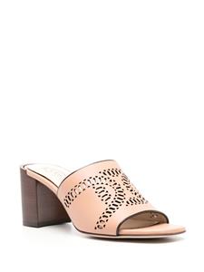 Tod's Kate 75mm mules - Roze