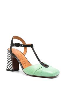 Chie Mihara Obaga 90mm leather pumps - Groen