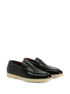Giuseppe Zanotti The Maui leather loafers - Zwart