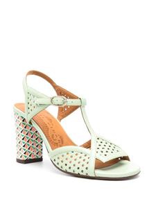 Chie Mihara Bessy 75mm leather sandals - Groen