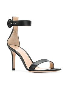 Gianvito Rossi Portofino sandalen - Zwart