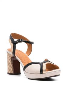 Chie Mihara Keny leather sandals - Beige