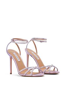 Aquazzura Last Dance 105 sandalen - Paars