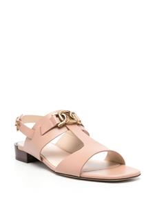 Tod's Kate leather sandals - Roze