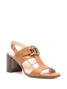 Tod's Kate 75mm leather sandals - Bruin