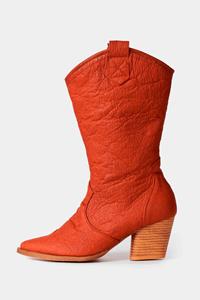 BOHEMA Damen vegan Stiefel Pina Rot