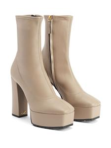 Giuseppe Zanotti The New Morgana 120mm ankle boots - Beige